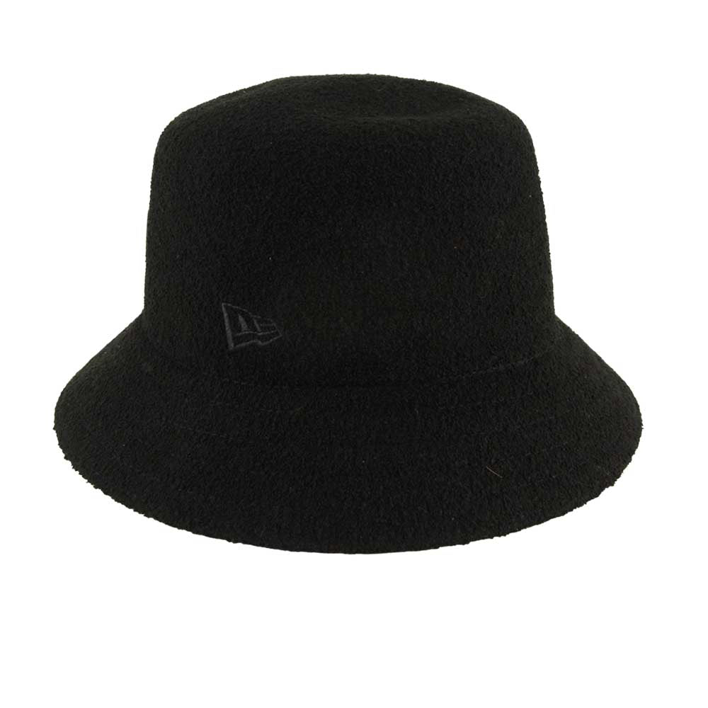 Yohji Yamamoto ヨウジヤマモト POUR HOMME プールオム HG-H75-974 NEW ERA BUCKET YYFM LPATCH ロゴパッチ バケットハット ブラック系 M/L【中古】