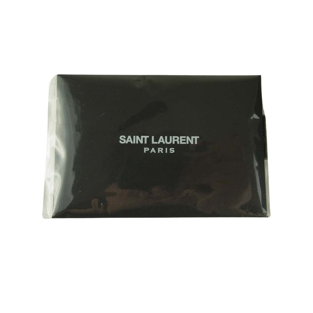 SAINT LAURENT サンローラン 581700-9w0bd-1000 SID POUCH IN CANVAS AND LEATHER クロスボディ バッグ ブラック系【中古】