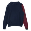 MAISON MARGIELA メゾンマルジェラ S30HB0232 マルジェラジャパンタグ カシミア モヘヤ混 バイカラー ニット ネイビー系 レッド系 S【中古】