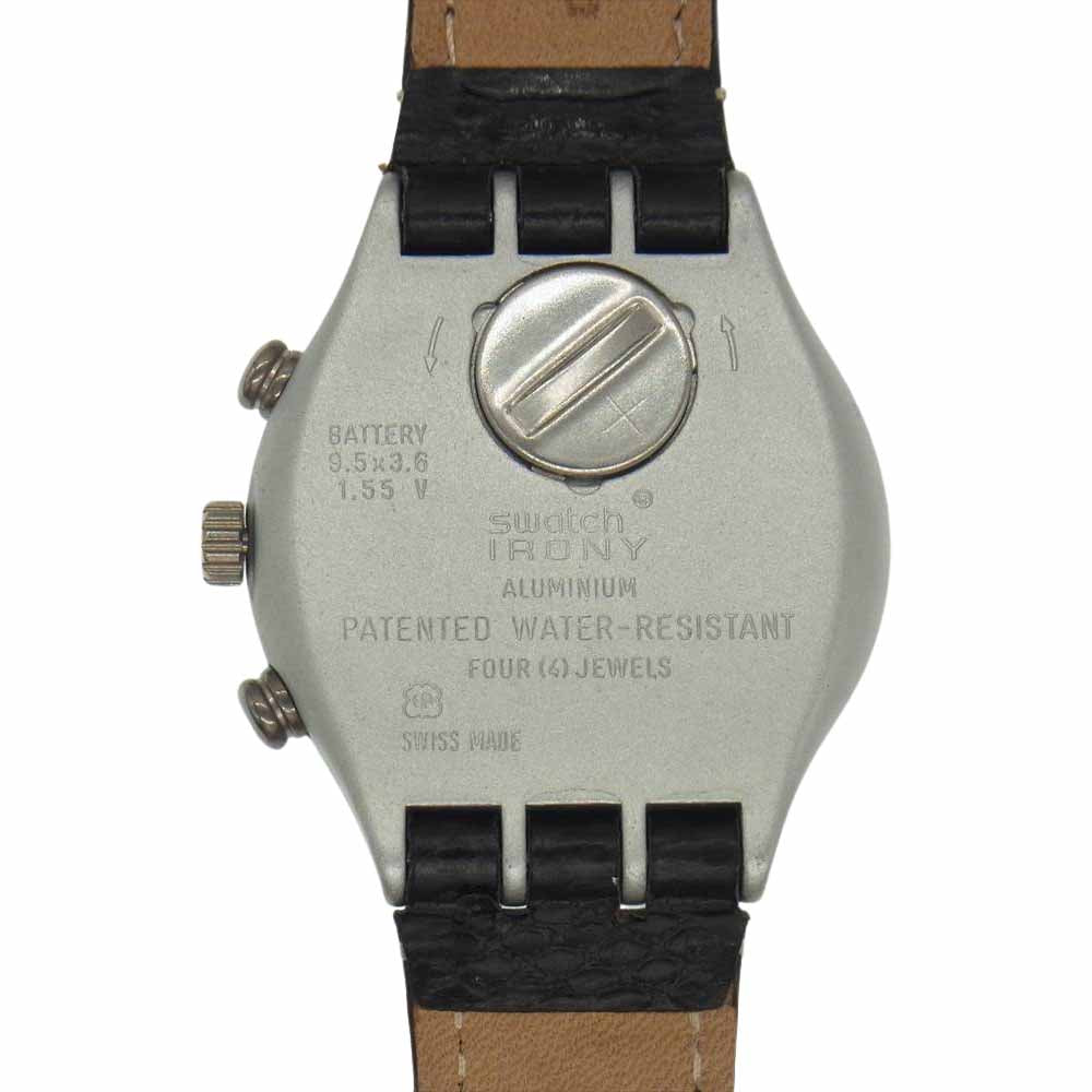 Swatch スウォッチ IRONY chrono アイロニー クロノ シルバー系 