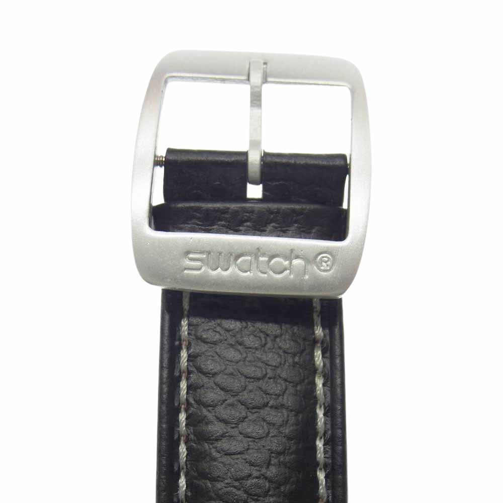 Swatch スウォッチ IRONY chrono アイロニー クロノ シルバー系 ブラック系【美品】【中古】