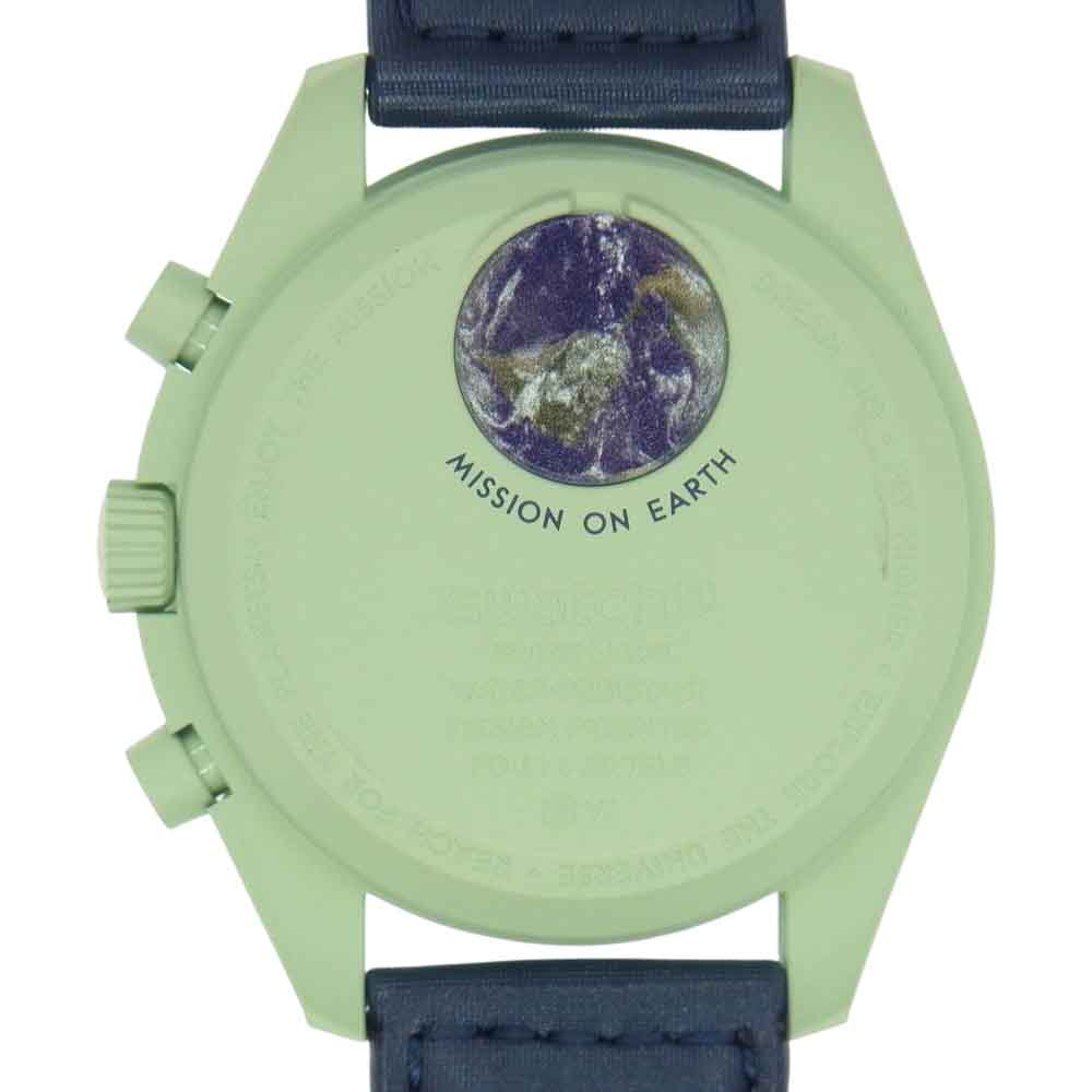 OMEGA オメガ SWATCH スウォッチ Mission on EARTH ミッション オン アース  Earth【極上美品】【中古】