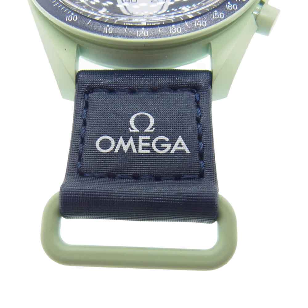 OMEGA オメガ SWATCH スウォッチ Mission on EARTH ミッション オン アース  Earth【極上美品】【中古】