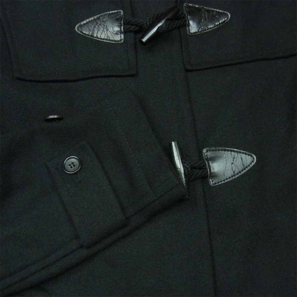 COMME des GARCONS コムデギャルソン SHIRT シャツ ウール ダッフル コート フランス製 ブラック系 L【中古】