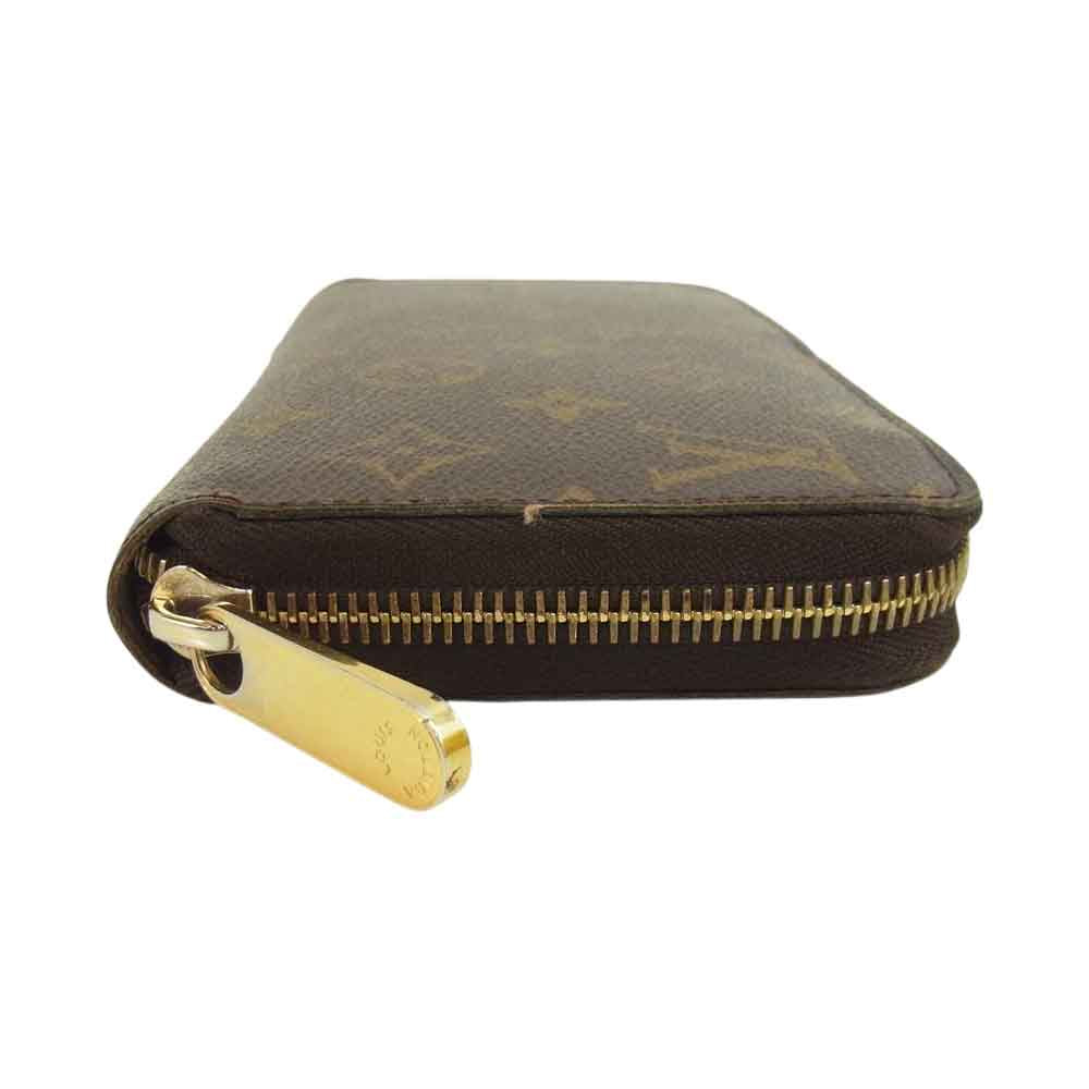 LOUIS VUITTON ルイ・ヴィトン M60017 モノグラム ジッピー ウォレット  財布 ブラウン系【中古】