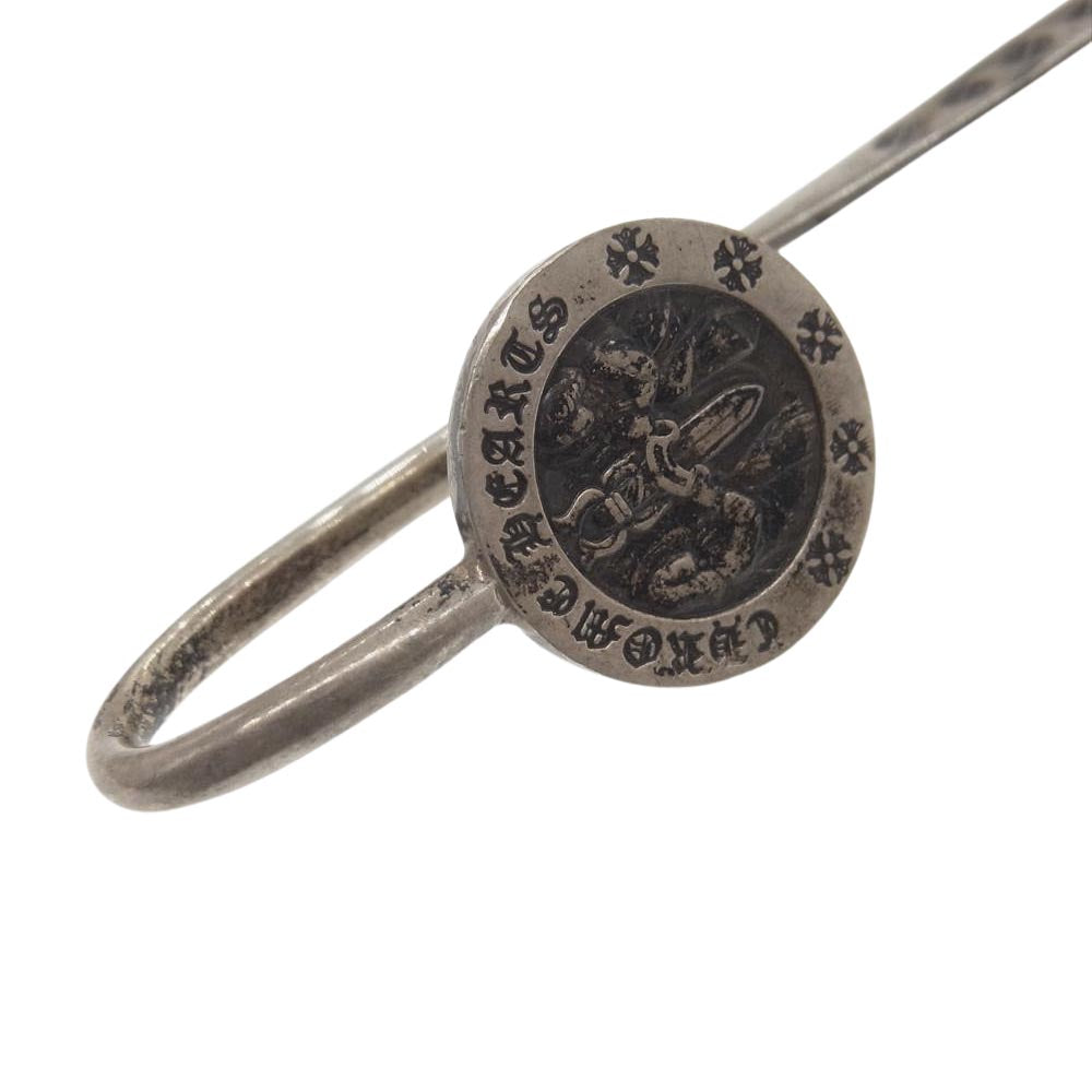 CHROME HEARTS クロムハーツ（原本有） BK MRKR ANGL MDL エンジェル メダル ブック マーカー栞 シルバー系【中古】