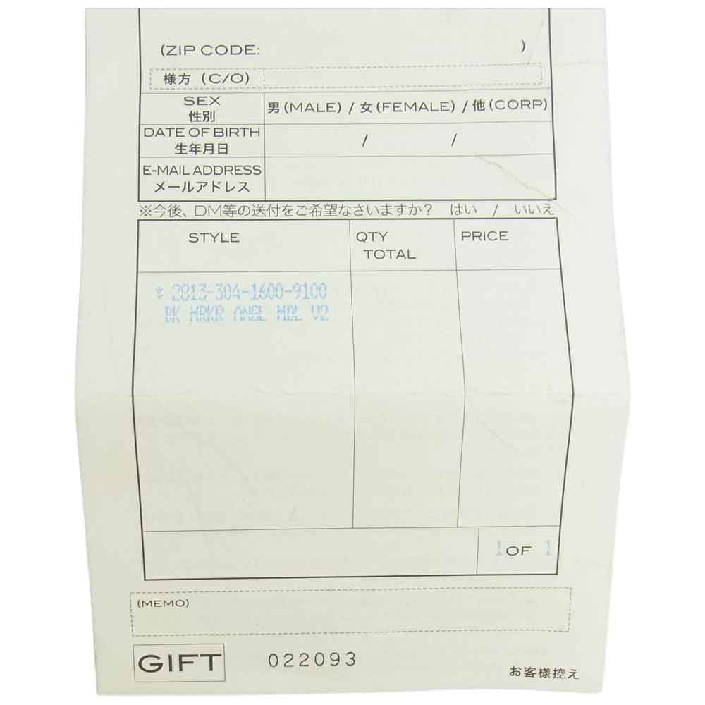 CHROME HEARTS クロムハーツ（原本有） BK MRKR ANGL MDL エンジェル メダル ブック マーカー栞 シルバー系【中古】