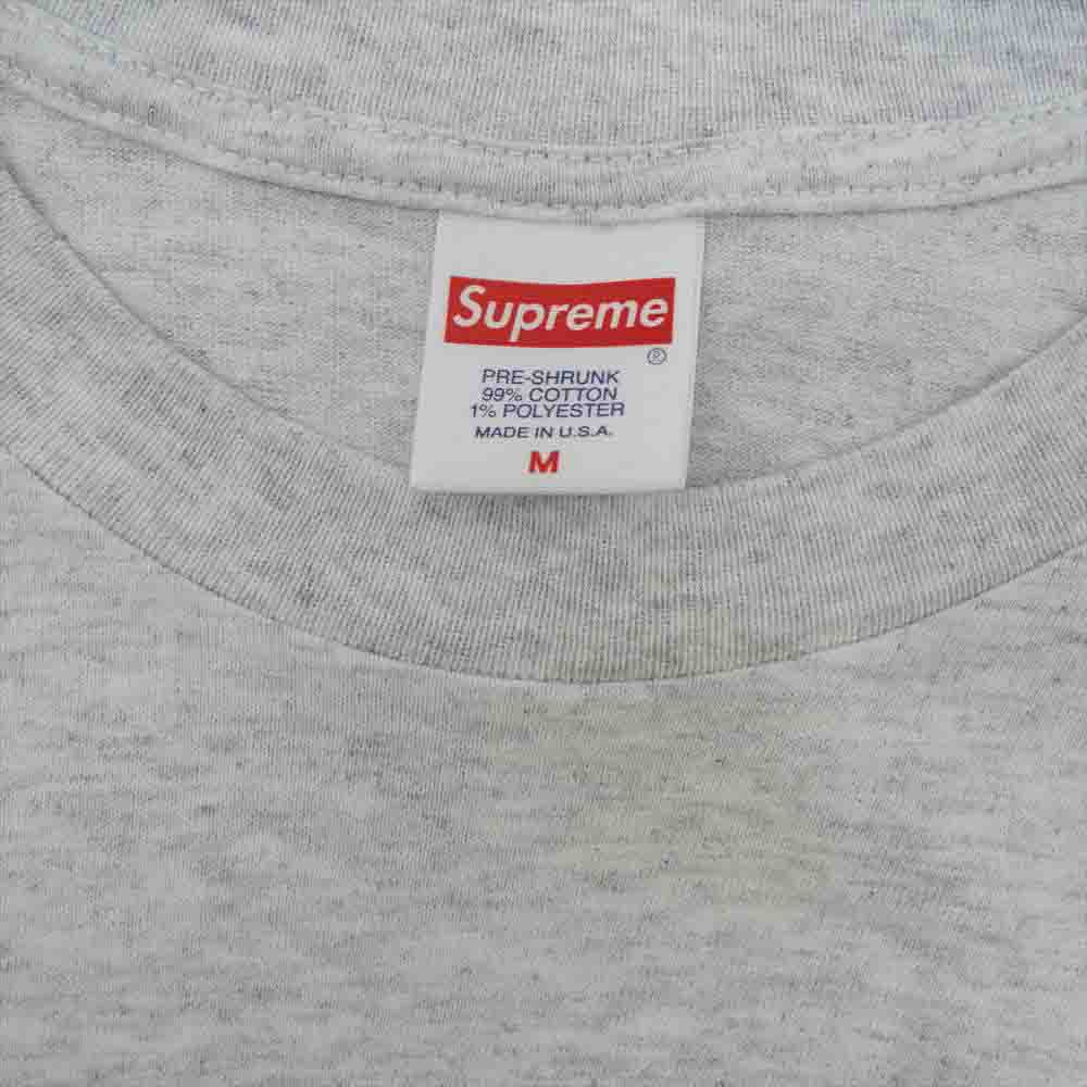 Supreme シュプリーム 21AW Thrasher Skyline Tee スラッシャー スカイライン Tシャツ グレー系 M【美品】【中古】