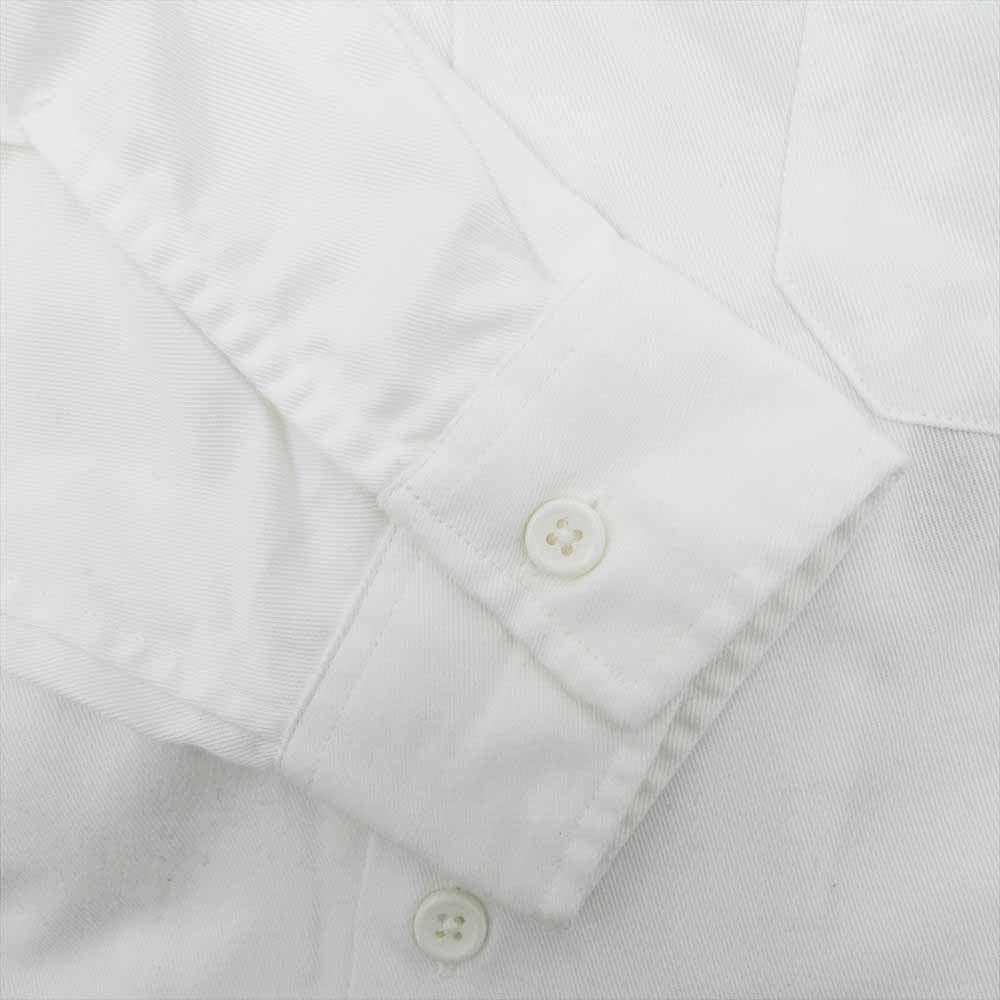 Supreme シュプリーム Honda × Fox Racing Work Shirt ホンダ フォックス レーシング ワークシャツ ホワイト系 S【美品】【中古】