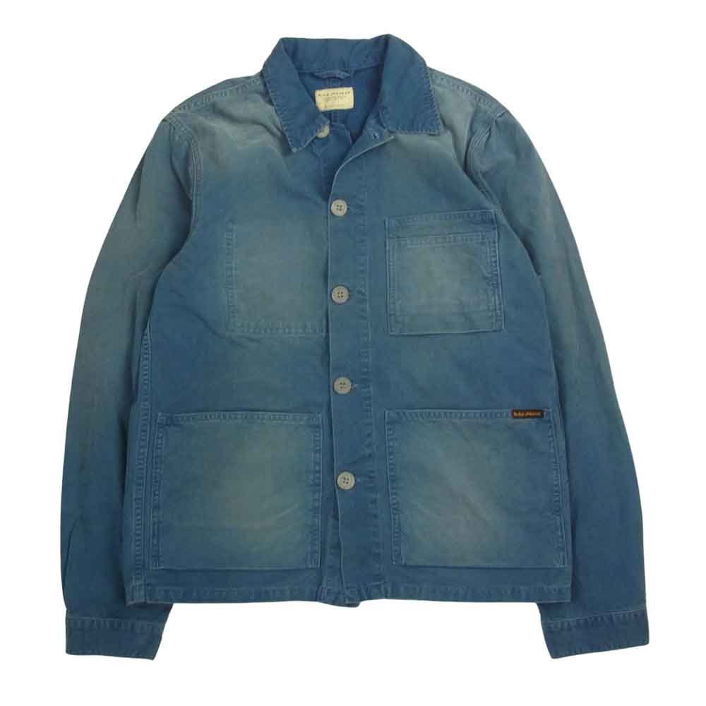 Nudie Jeans ヌーディージーンズ PAUL WORKER JKT ワーク ジャケット ブルー系 S【中古】
