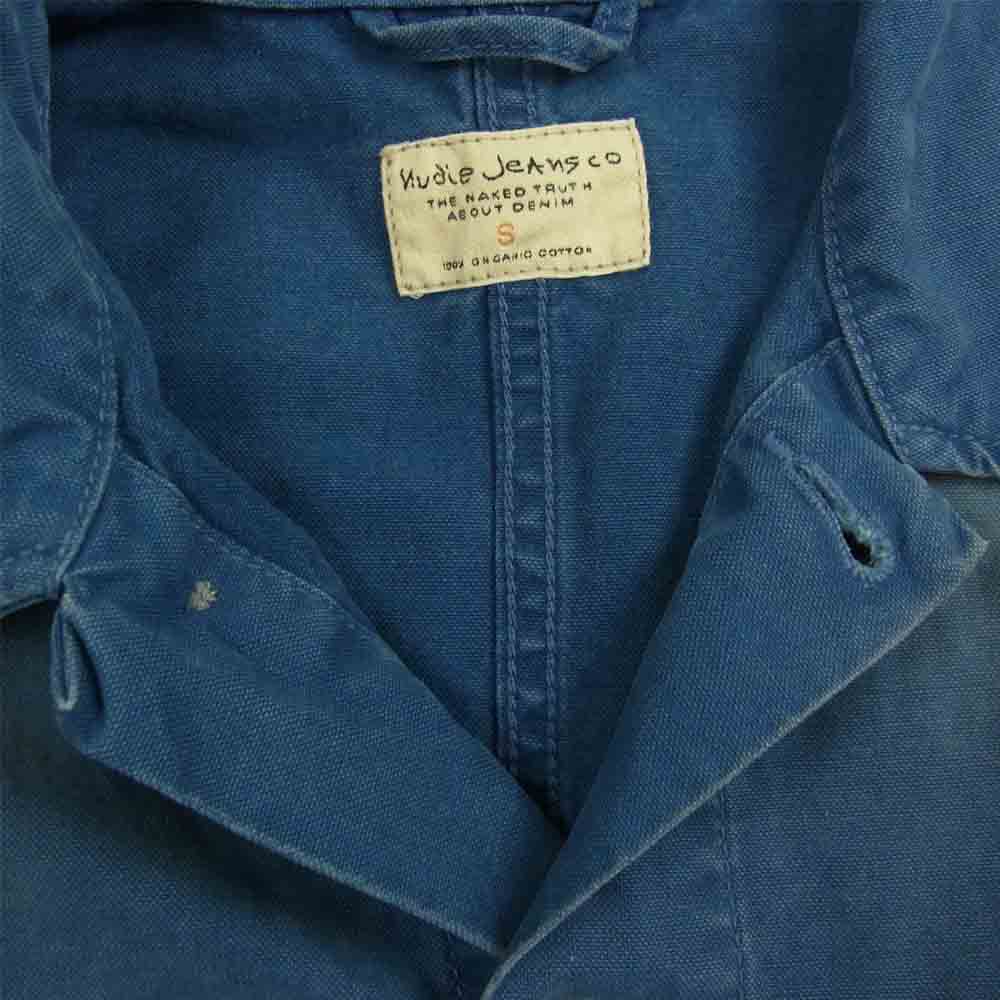 Nudie Jeans ヌーディージーンズ PAUL WORKER JKT ワーク ジャケット ブルー系 S【中古】