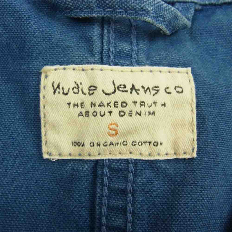 Nudie Jeans ヌーディージーンズ PAUL WORKER JKT ワーク ジャケット ブルー系 S【中古】