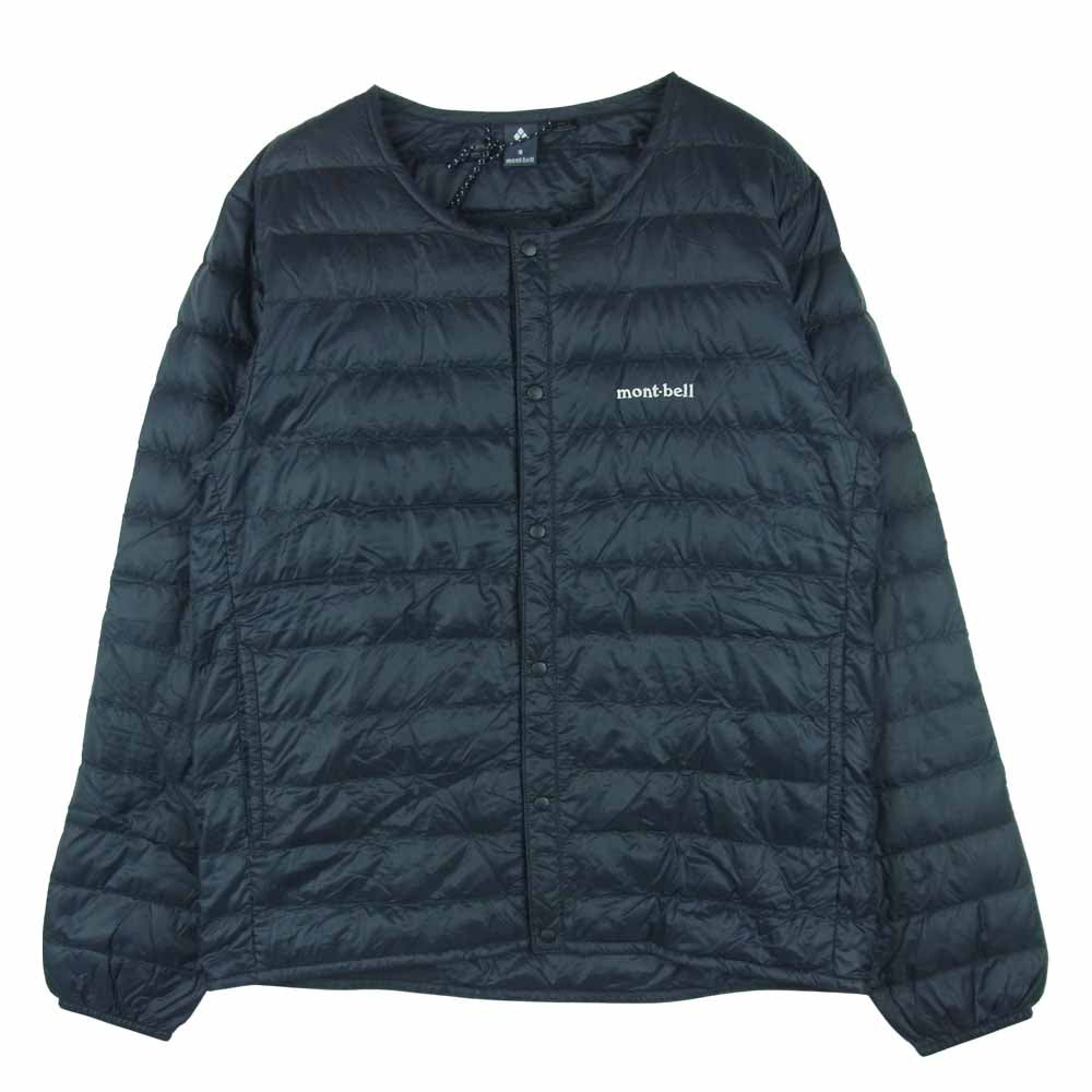 mont-bell モンベル 1101503 スペリオダウン ラウンドネック ダウン ジャケット ベトナム製 ブラック系 S【中古】