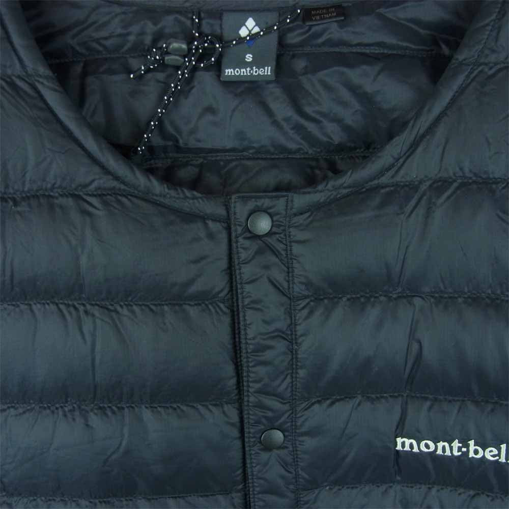 mont-bell モンベル 1101503 スペリオダウン ラウンドネック ダウン ジャケット ベトナム製 ブラック系 S【中古】