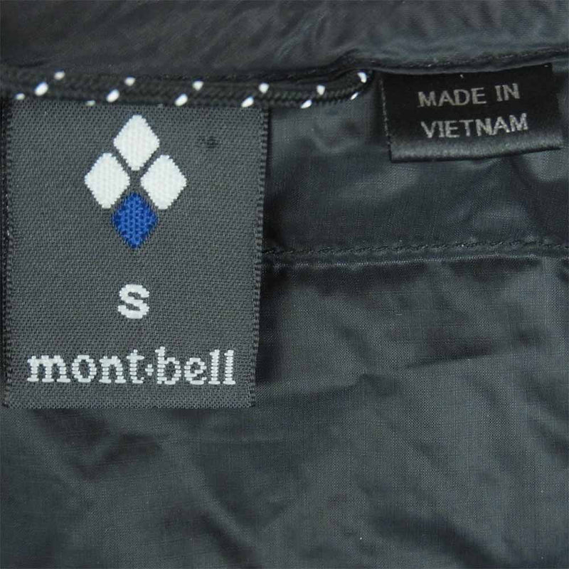 mont-bell モンベル 1101503 スペリオダウン ラウンドネック ダウン ジャケット ベトナム製 ブラック系 S【中古】