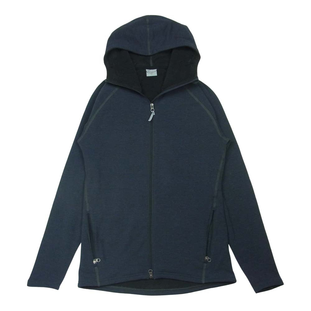 フーディン Outright Houdi アウトライト フーディ ポーラテック パワーストレッチ フリース ジャケット ネイビー系 S【中古】