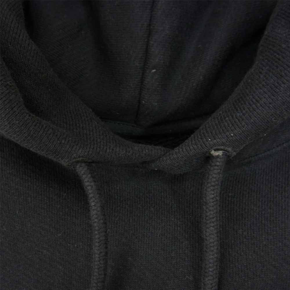 OFF-WHITE オフホワイト Ice Man Over Hoodie S OMBB037R19B970011088 アイスマン オーバーサイズ フーディ ・パーカー ブラック系 S【中古】