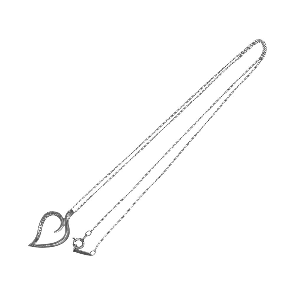 TIFFANY&Co. ティファニー エルサペレッティ ハート リーフ ネックレス シルバー系【中古】