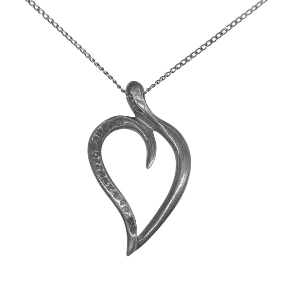 TIFFANY&Co. ティファニー エルサペレッティ ハート リーフ ネックレス シルバー系【中古】