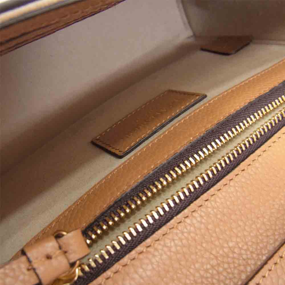 J&M Davidson ジェイアンドエムデヴィッドソン 19SS LAMIA WITH STUDS スタッズ ポシェット ショルダー バッグ ブラウン系【中古】