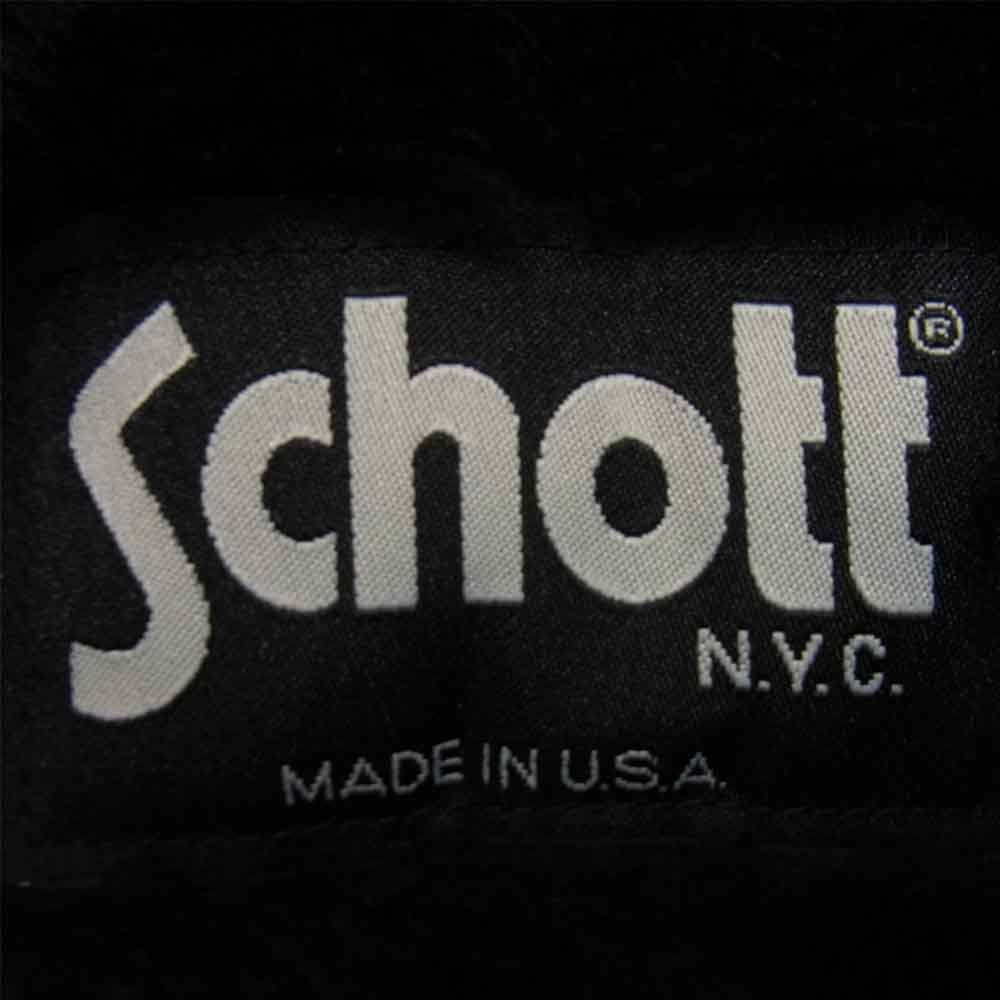 schott ショット USA製 641 シングル ライダース ジャケット ライナー