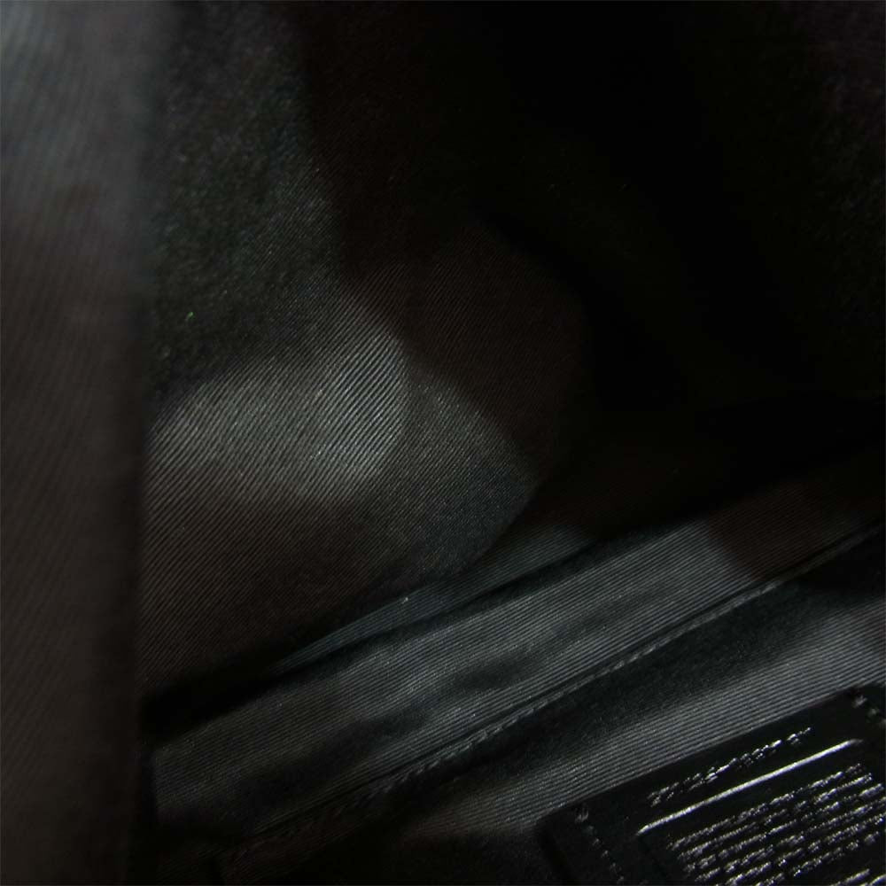 COACH コーチ L1880-F67025 レザー ショルダーバッグ ブラック系【中古】