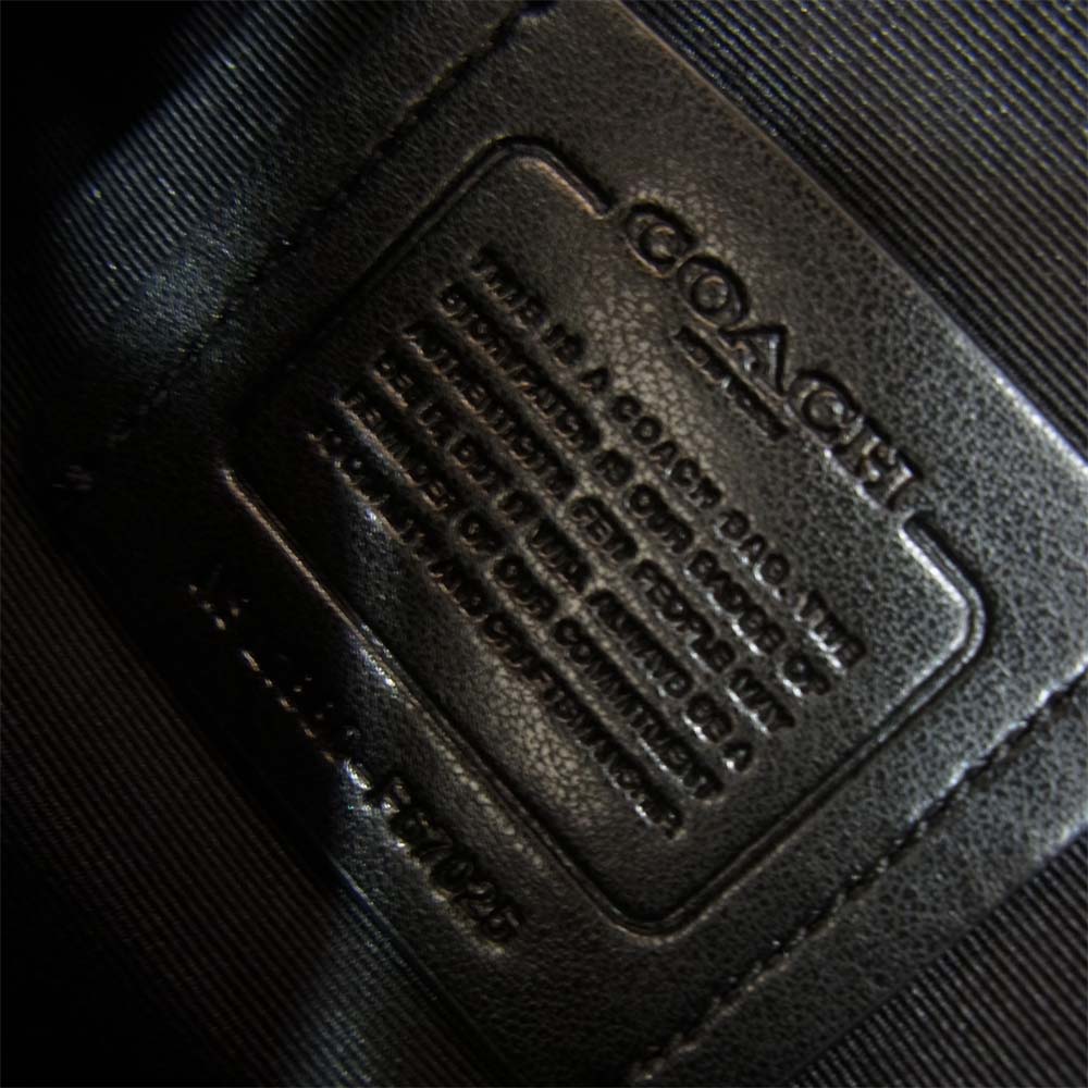 COACH コーチ L1880-F67025 レザー ショルダーバッグ ブラック系【中古】
