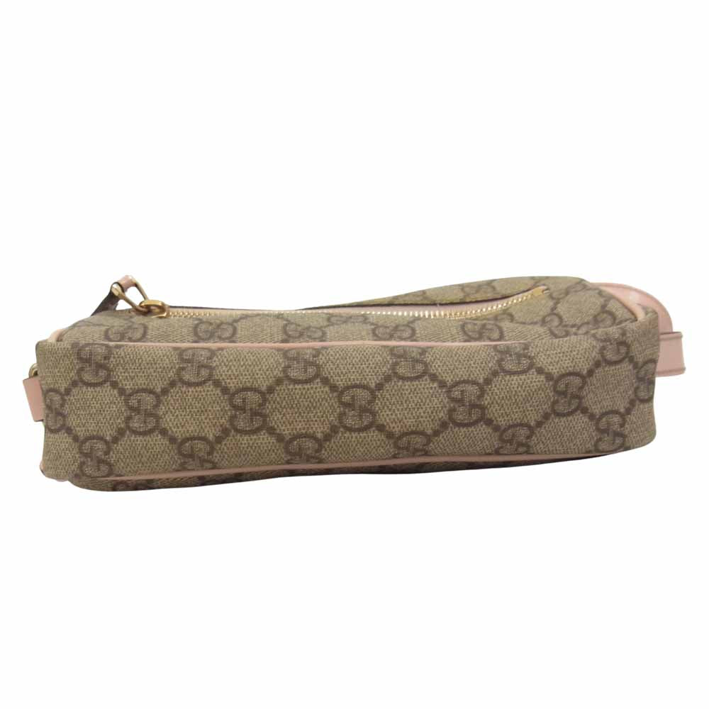 GUCCI グッチ 201447 467891 GGスプリーム ショルダーバッグ ピンク系【中古】