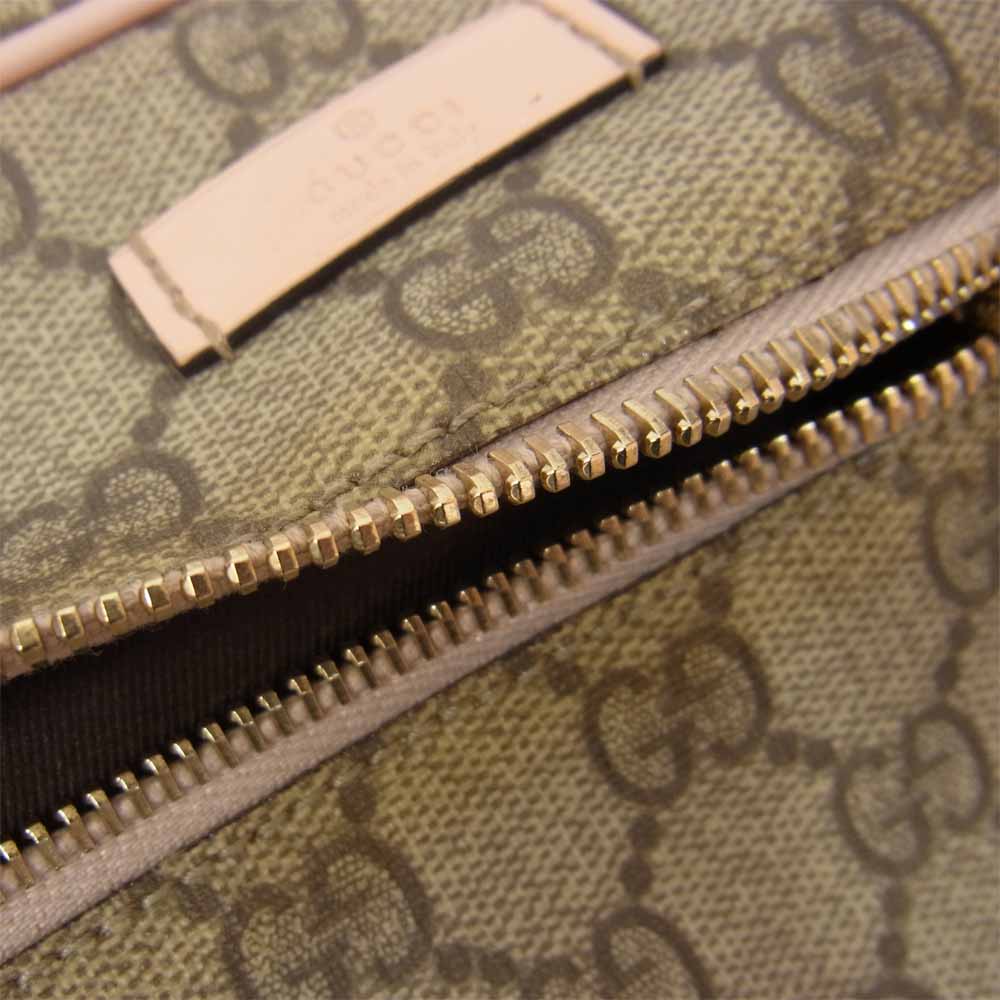 GUCCI グッチ 201447 467891 GGスプリーム ショルダーバッグ ピンク系【中古】