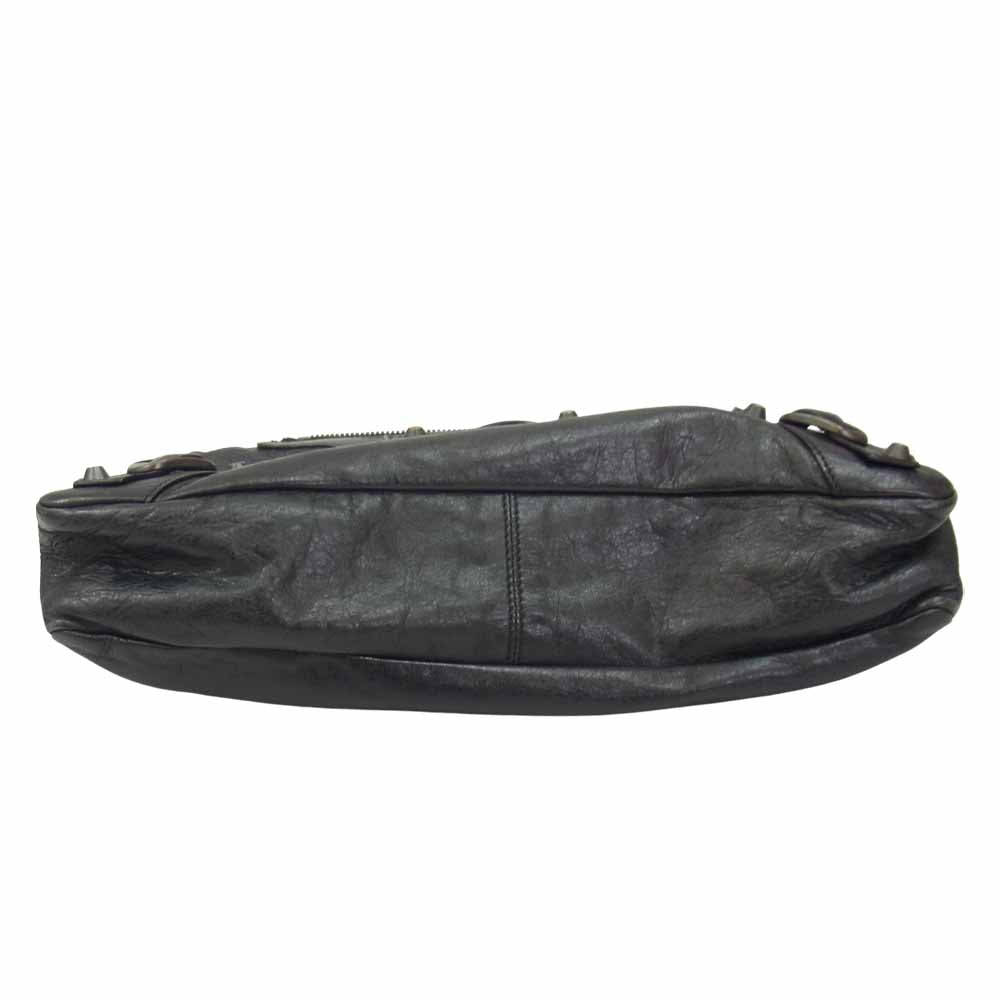 BALENCIAGA バレンシアガ 103208 ザファースト ハンドバッグ ブラック系【中古】