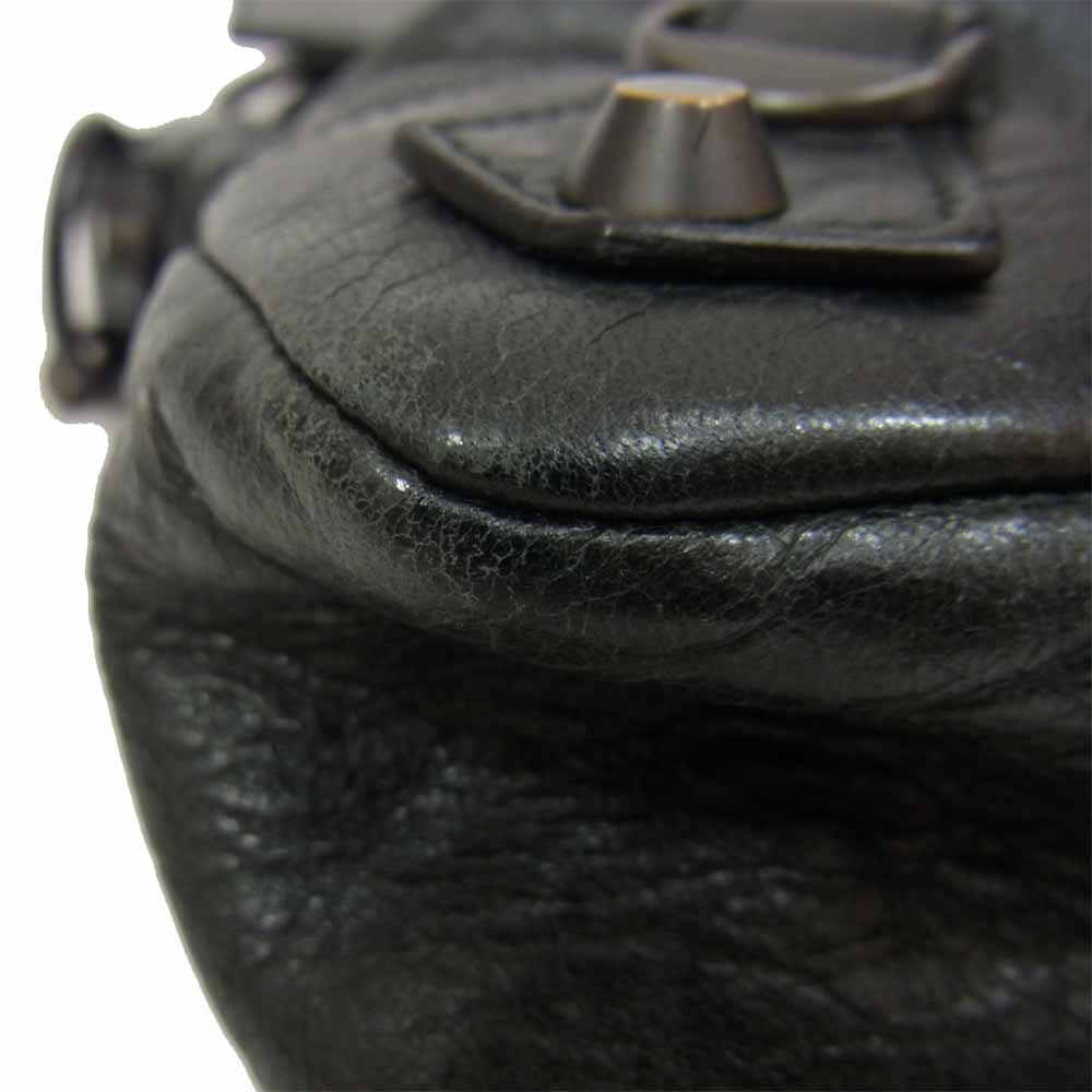 BALENCIAGA バレンシアガ 103208 ザファースト ハンドバッグ ブラック系【中古】