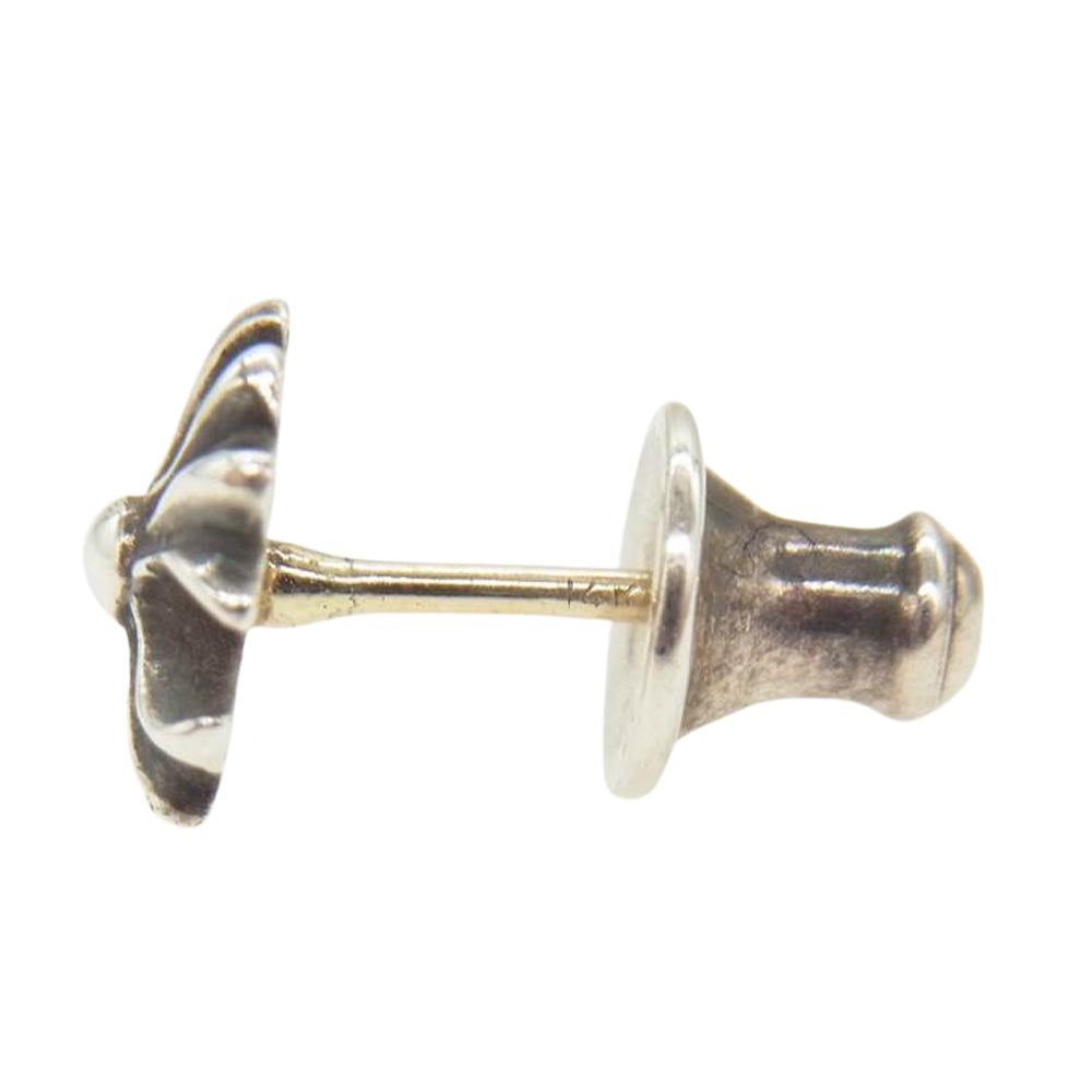 CHROME HEARTS クロムハーツ（原本無） No2 CH PLS STUD CHプラス スタッド ピアス シルバー系【中古】