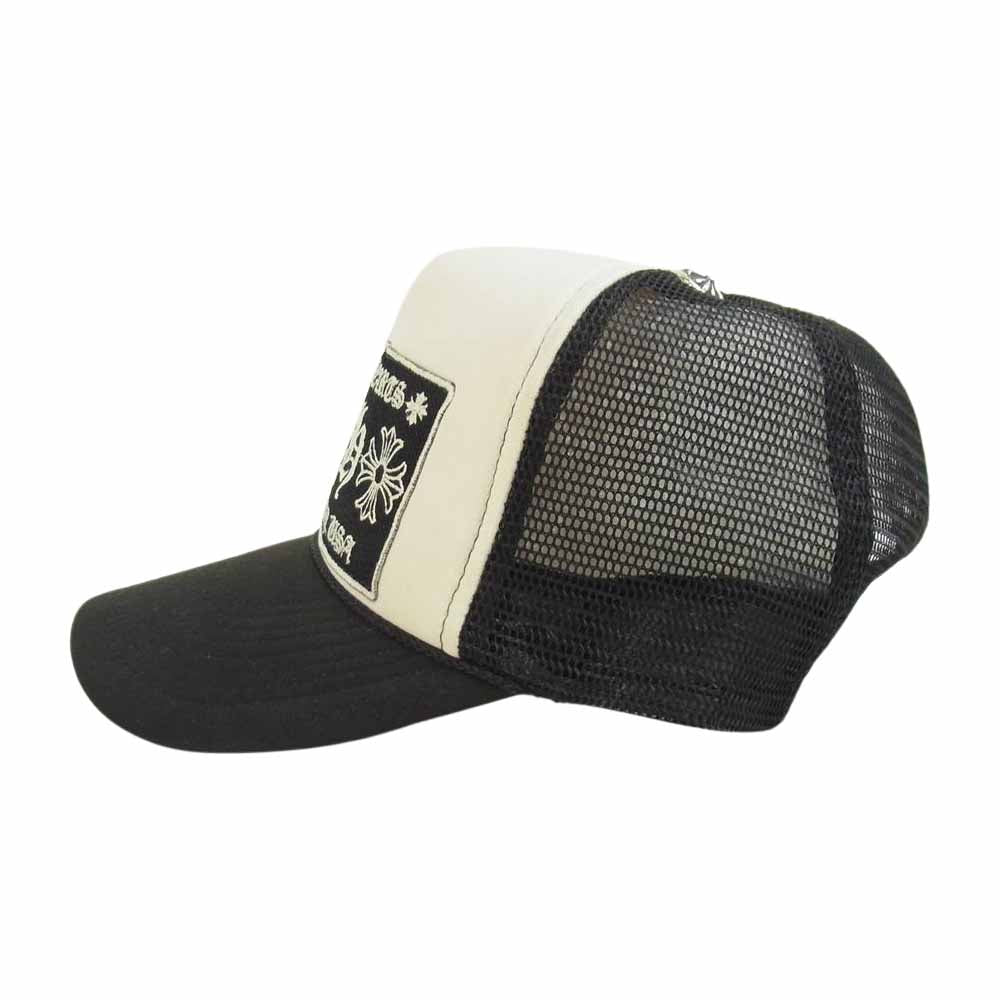 CHROME HEARTS クロムハーツ（原本無） 国内正規品 TRUCKER CAP CH トラッカー キャップ ブラック系【中古】