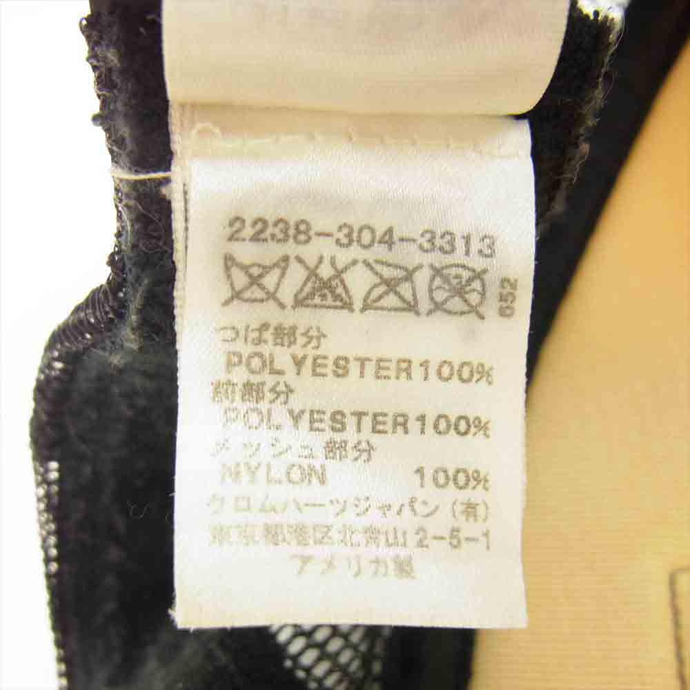 CHROME HEARTS クロムハーツ（原本無） 国内正規品 TRUCKER CAP CH トラッカー キャップ ブラック系【中古】