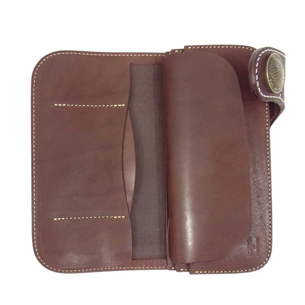 REDMOON レッドムーン HM-CW02O レザー コンチョボタン ロング