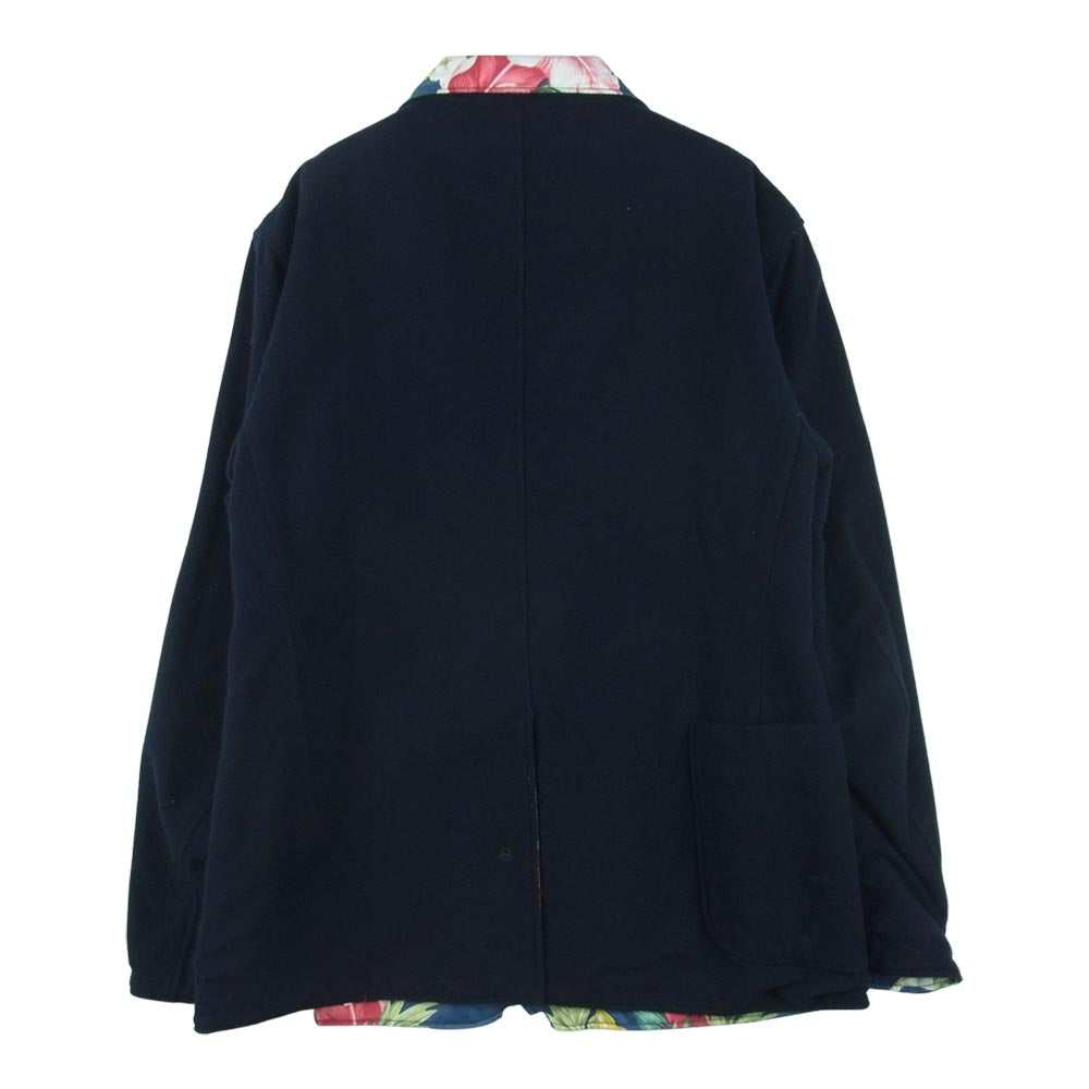 Engineered Garments エンジニアードガーメンツ リバーシブル ジャケット 花柄 アメリカ製 ネイビー系 ブルー系【中古】