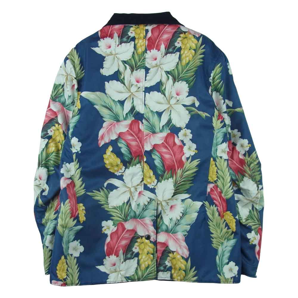 Engineered Garments エンジニアードガーメンツ リバーシブル ジャケット 花柄 アメリカ製 ネイビー系 ブルー系【中古】