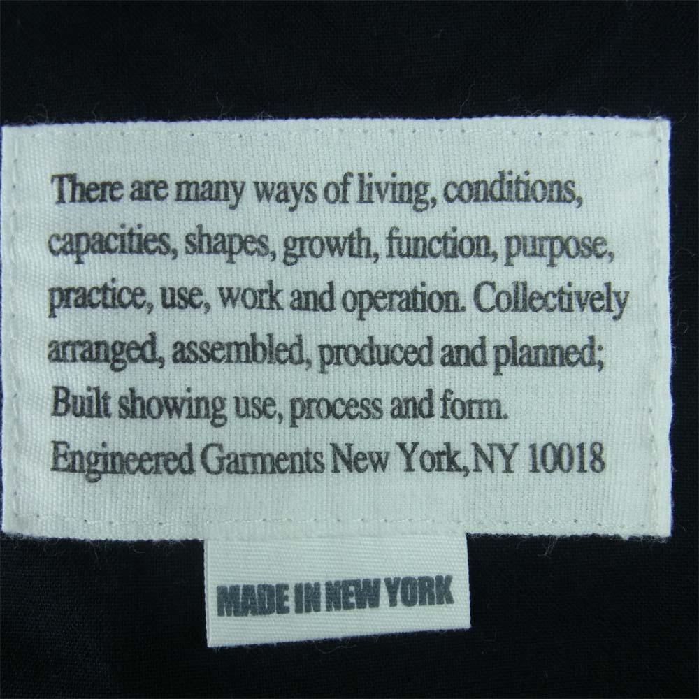 Engineered Garments エンジニアードガーメンツ Bed Ford Jacket ベッド フォード ジャケット ネイビー系 XS【中古】