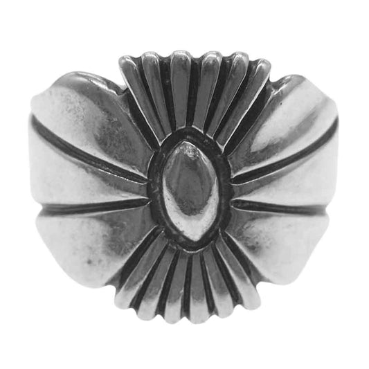 THOMAS CURTIS トーマスカーチス ナバホ サンバースト リング シルバー系 18号【中古】