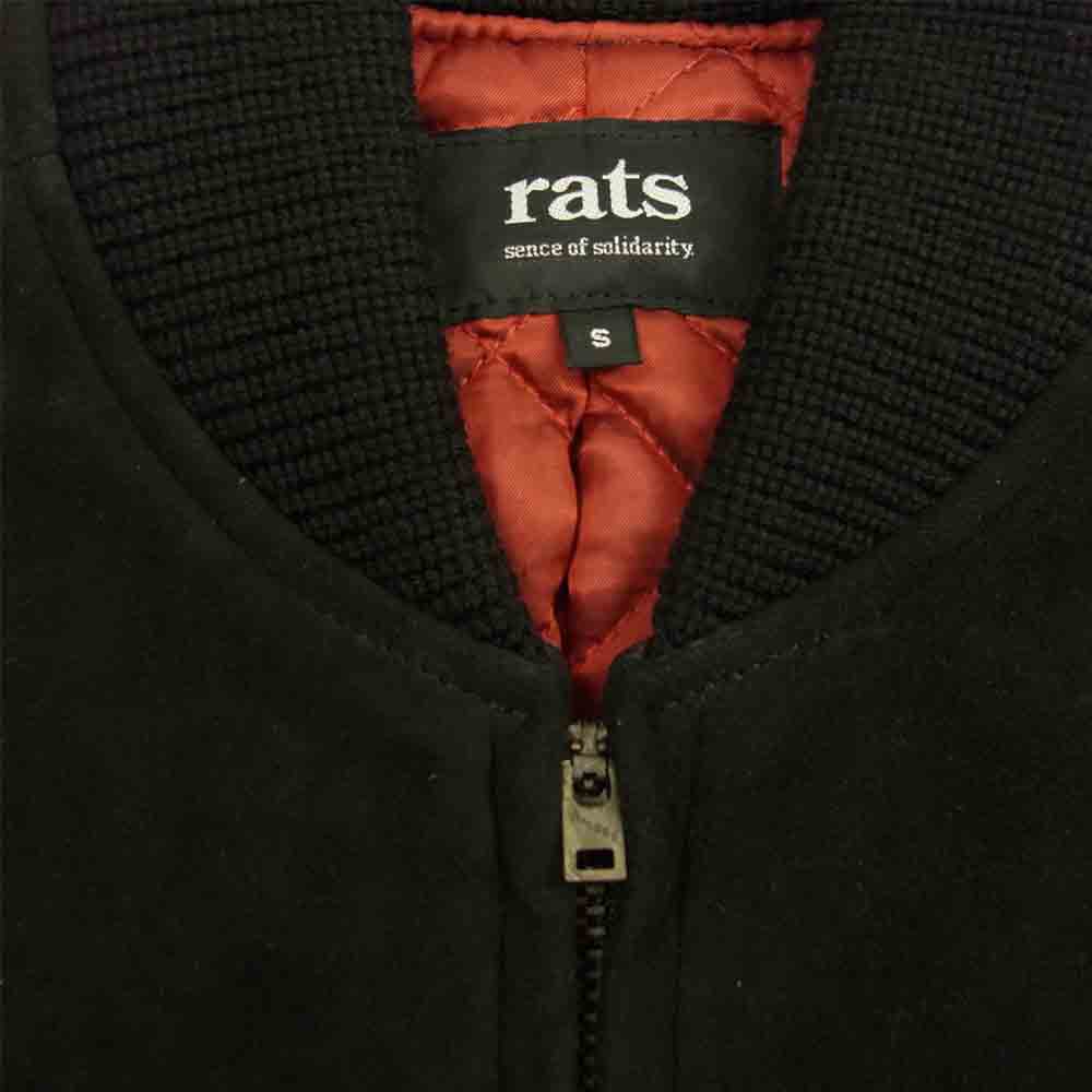 RATS ラッツ ディアスキン スエード ジャケット ブラック系 S【中古】