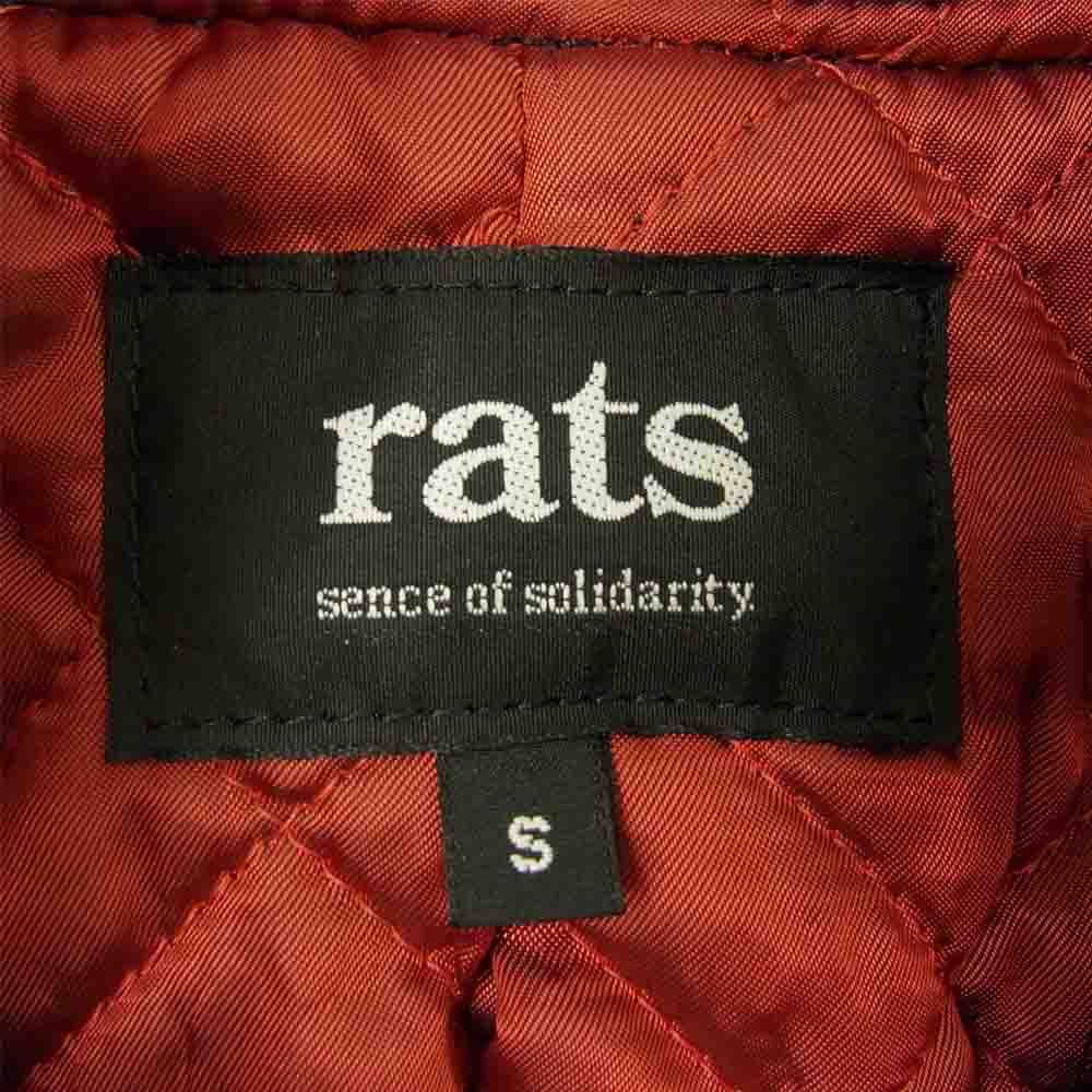 RATS ラッツ ディアスキン スエード ジャケット ブラック系 S【中古】
