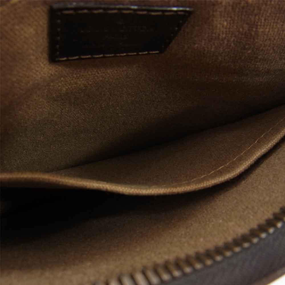 LOUIS VUITTON ルイ・ヴィトン M93452  ユタ ポシェット シャウニー ブラウン系【中古】