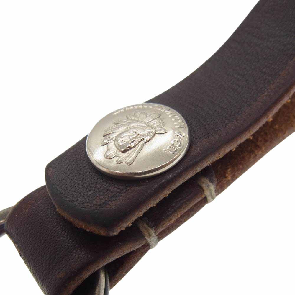 LARRY SMITH ラリースミス INDIAN BUTTON KEY FOB インディアンボタン