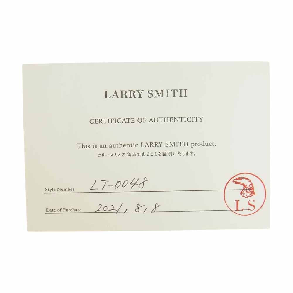 LARRY SMITH ラリースミス INDIAN BUTTON KEY FOB インディアンボタン キーリング ダークブラウン系【中古】