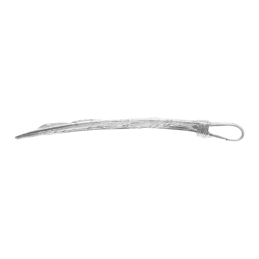 LARRY SMITH ラリースミス FEATHER PENDANT No.6 フェザー ペンダント シルバー系【中古】
