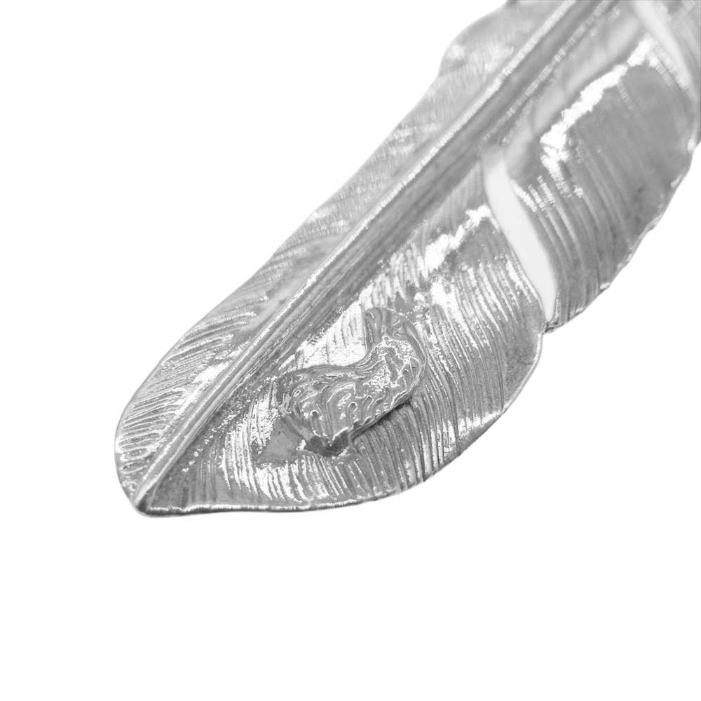 LARRY SMITH ラリースミス FEATHER PENDANT No.6 フェザー ペンダント シルバー系【中古】