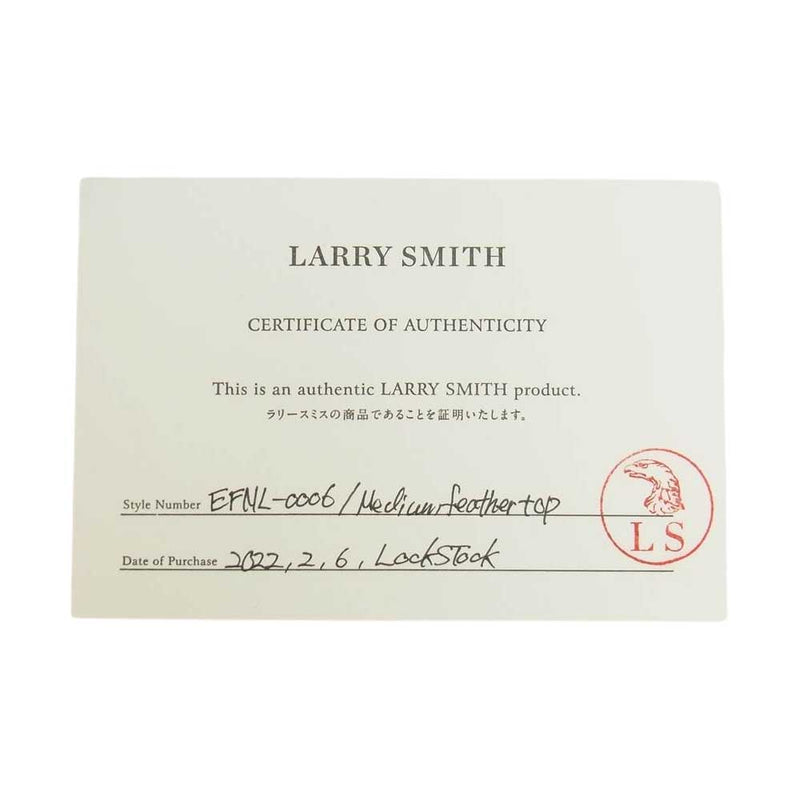 LARRY SMITH ラリースミス FEATHER PENDANT No.6 フェザー ペンダント シルバー系【中古】