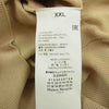 MAISON MARGIELA メゾンマルジェラ 10ライン ジャパンタグ S30HB0100 12/Jersey Pullover Knit シースルーポケット オーバーサイズ コットン ニット ベージュ系 XXL【新古品】【未使用】【中古】