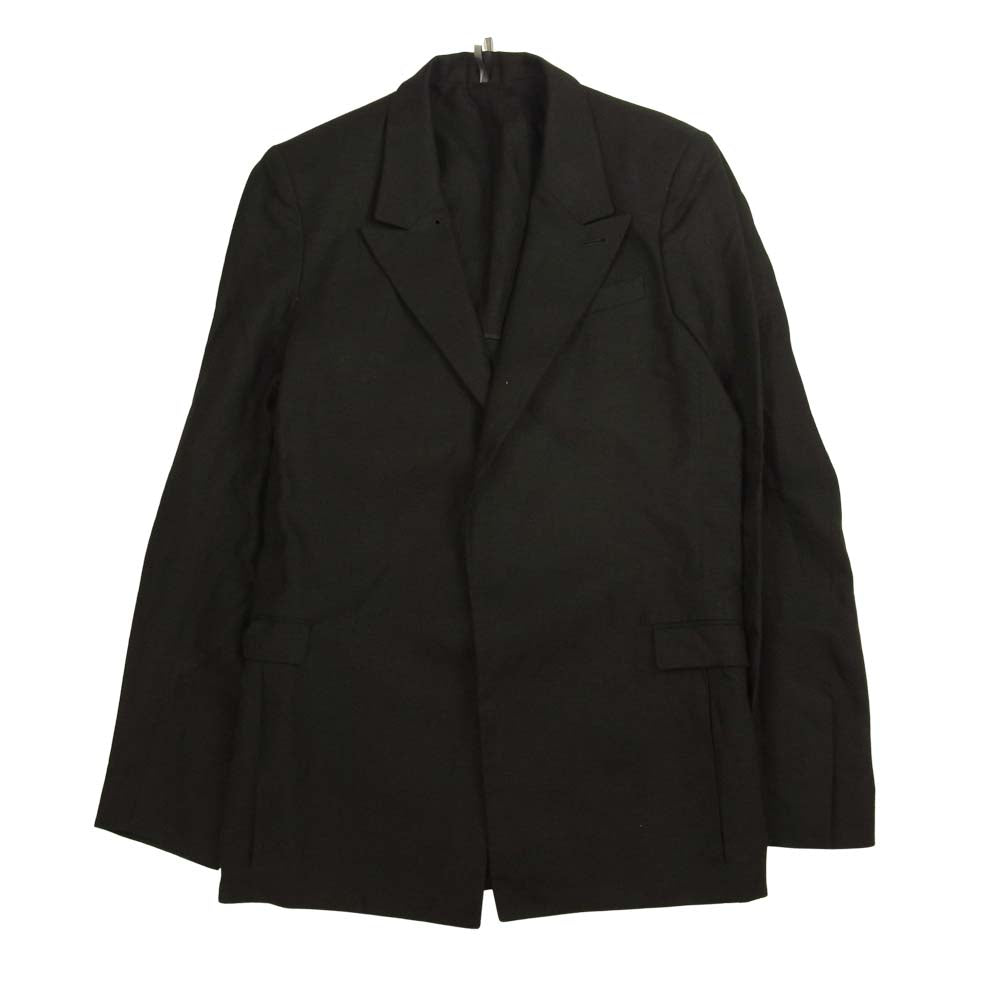 Dior ディオール 263C291F1921 リネン テーラード ジャケット   ブラック系 44【美品】【中古】