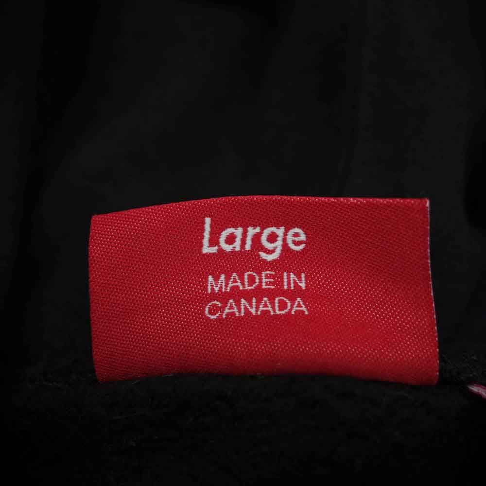 Supreme シュプリーム 19AW top crying hoodie トップ クライング バックプリント プルオーバー パーカー ブラック系 L【中古】